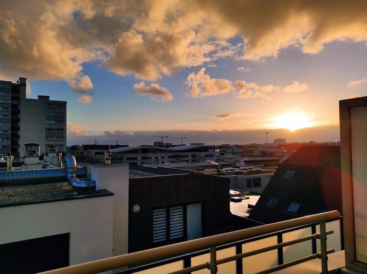 Appartement Terrasse Sud Dernier Etage + Parking Le Havre Esterno foto