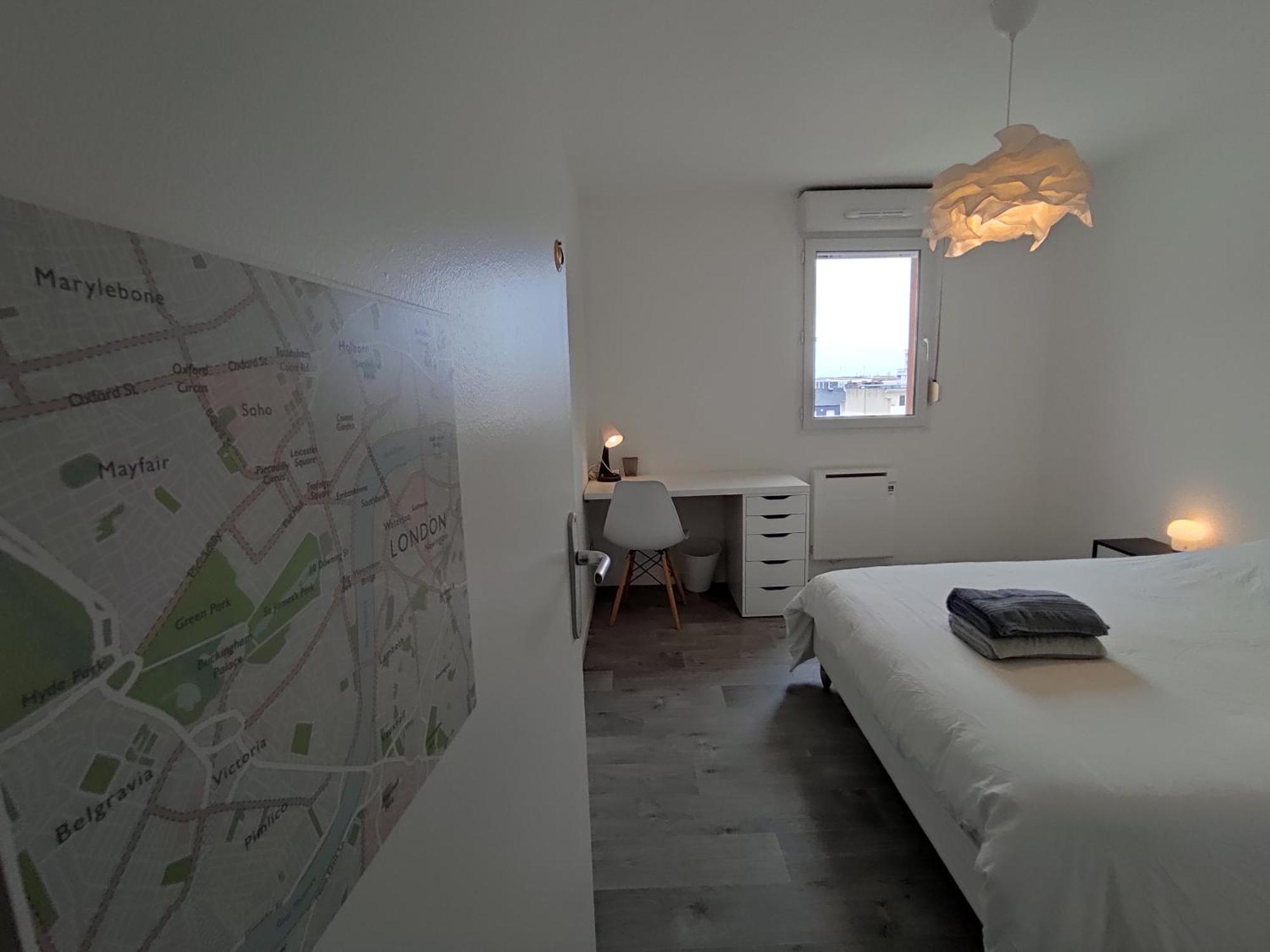 Appartement Terrasse Sud Dernier Etage + Parking Le Havre Esterno foto